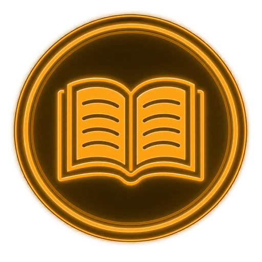 Gold open-book medallion